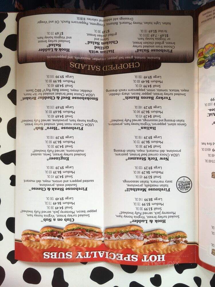 Firehouse Subs - Maitland, FL menu_pic