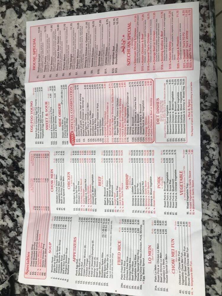 First Wok - Lehigh Acres, FL menu_pic