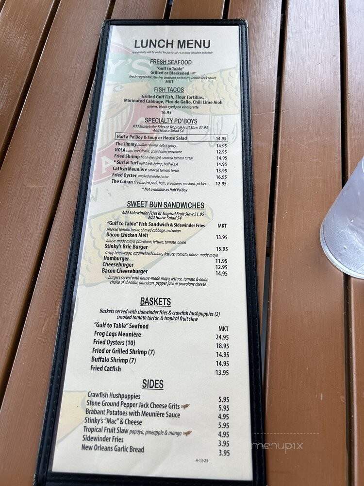 Fleming's Prime Steakhouse - Miramar Beach, FL menu_pic