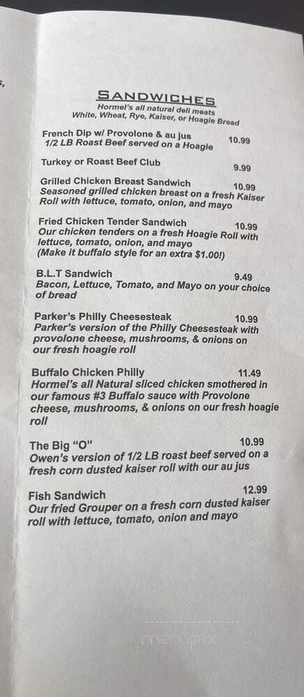 Frankies Wings & Snackbar - Merritt Island, FL menu_pic