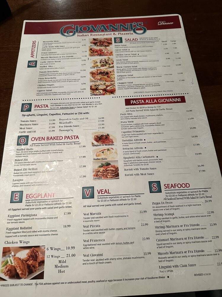 Giovanni's Italian Restaurant - Lake Mary, FL