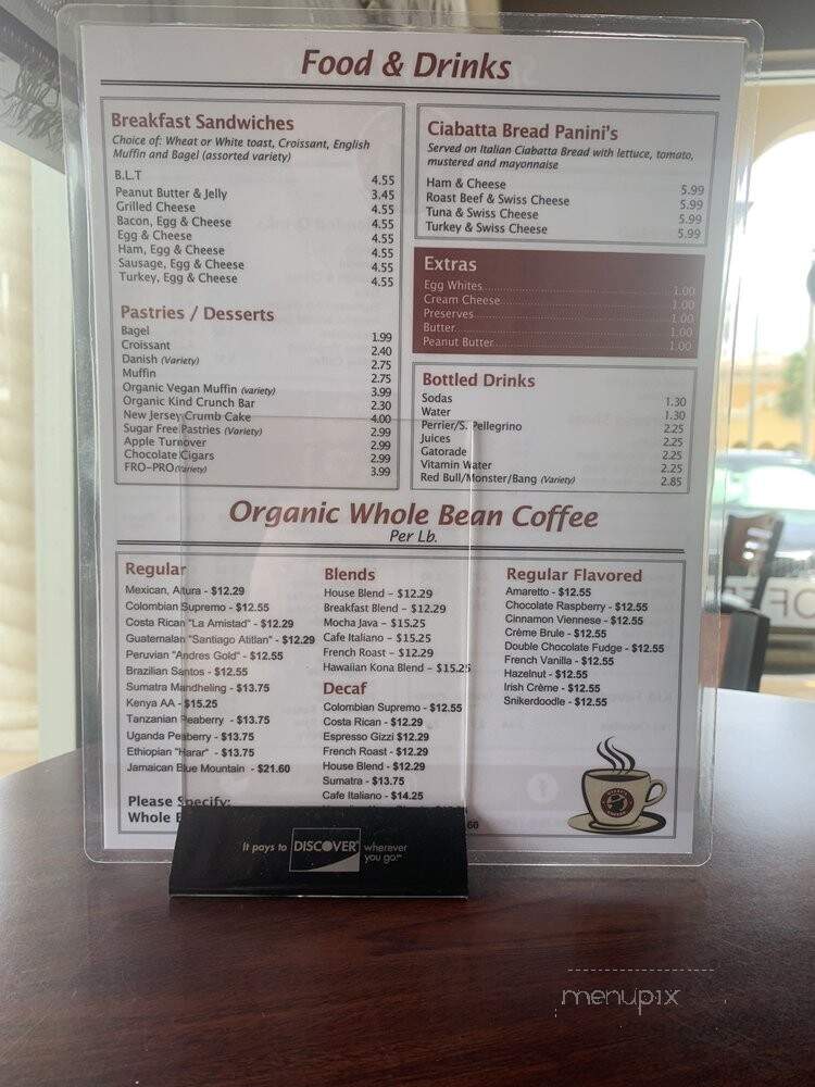 Gizzi's Coffee - Delray Beach, FL menu_pic