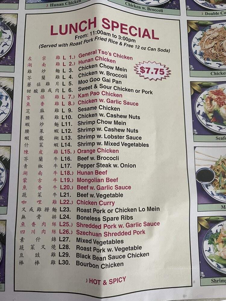 Grand China - Tampa, FL menu_pic