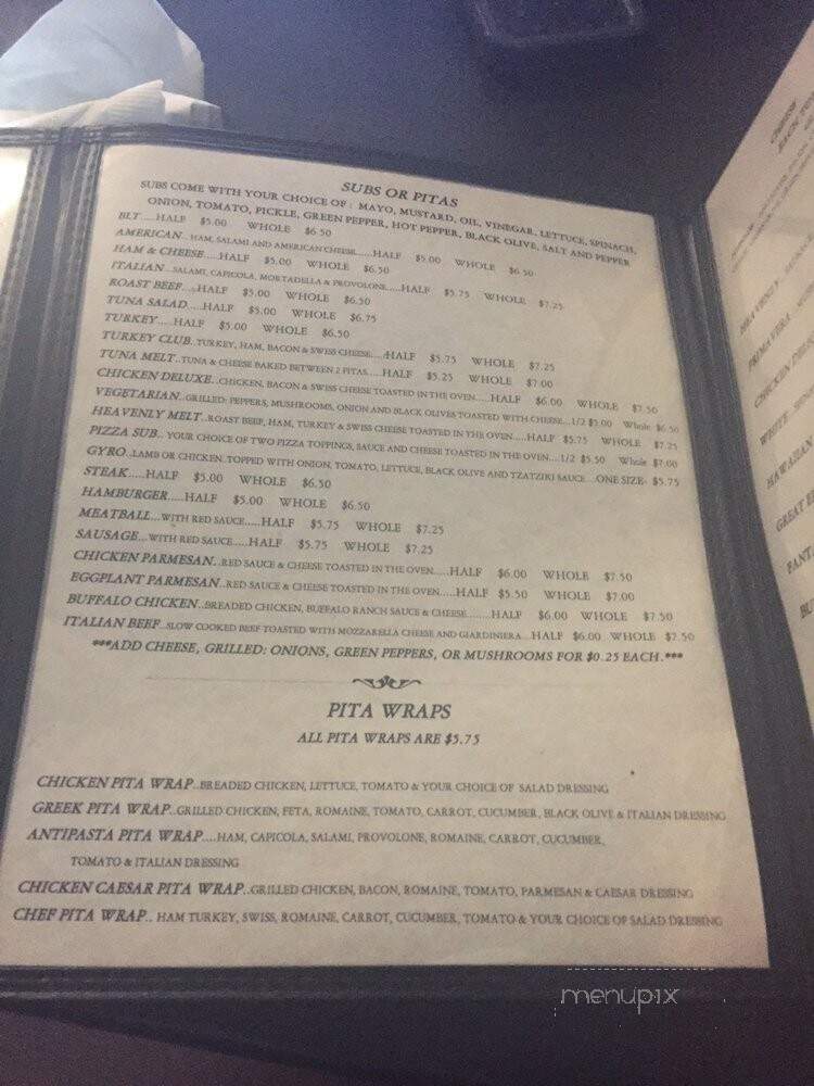 Heavenly Pizza - Fort Myers, FL menu_pic