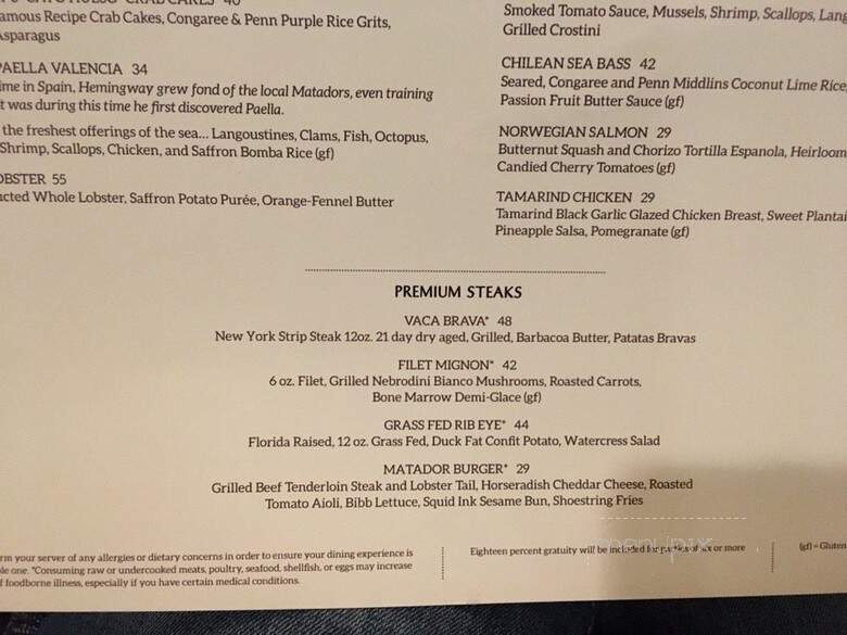 Hemmingway's Restaurant - Orlando, FL