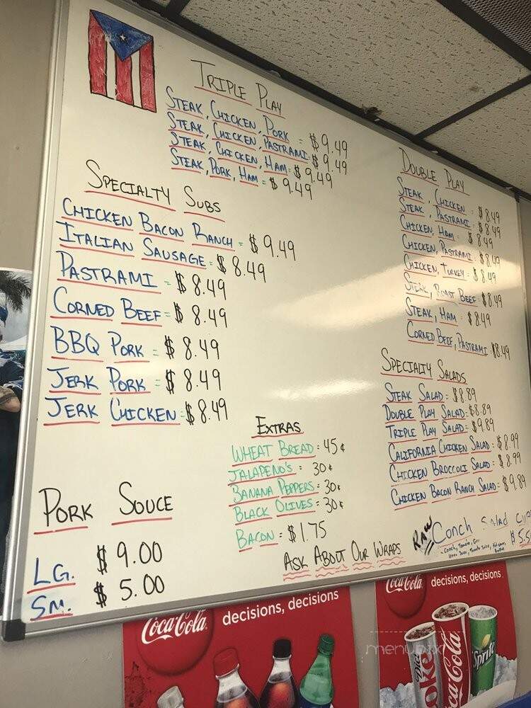 Hoagie Bear Subs - Homestead, FL menu_pic