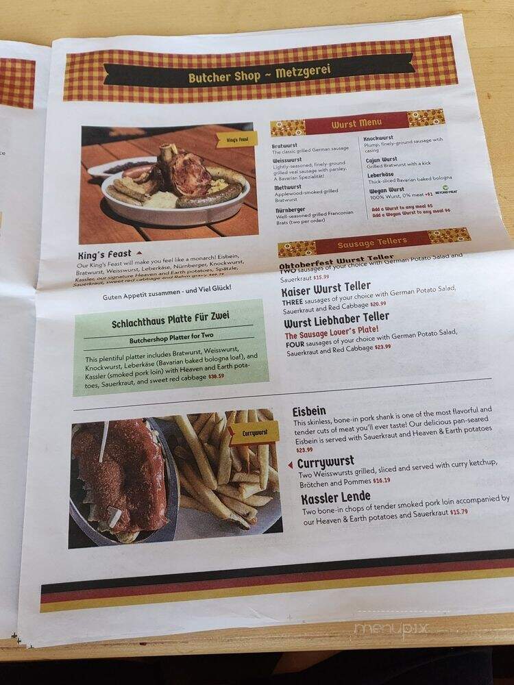 Hollerbach's Willow Tree Cafe - Sanford, FL menu_pic