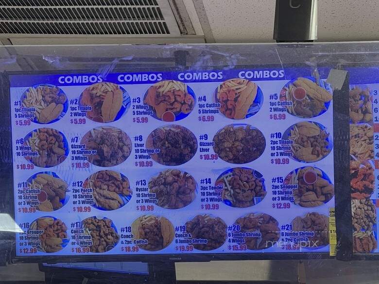 Hook Fish & Chicken - West Palm Beach, FL menu_pic