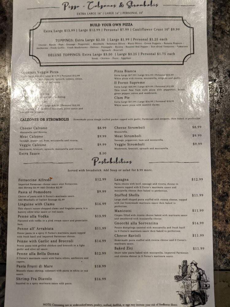 I L Forna - Lakeland, FL menu_pic