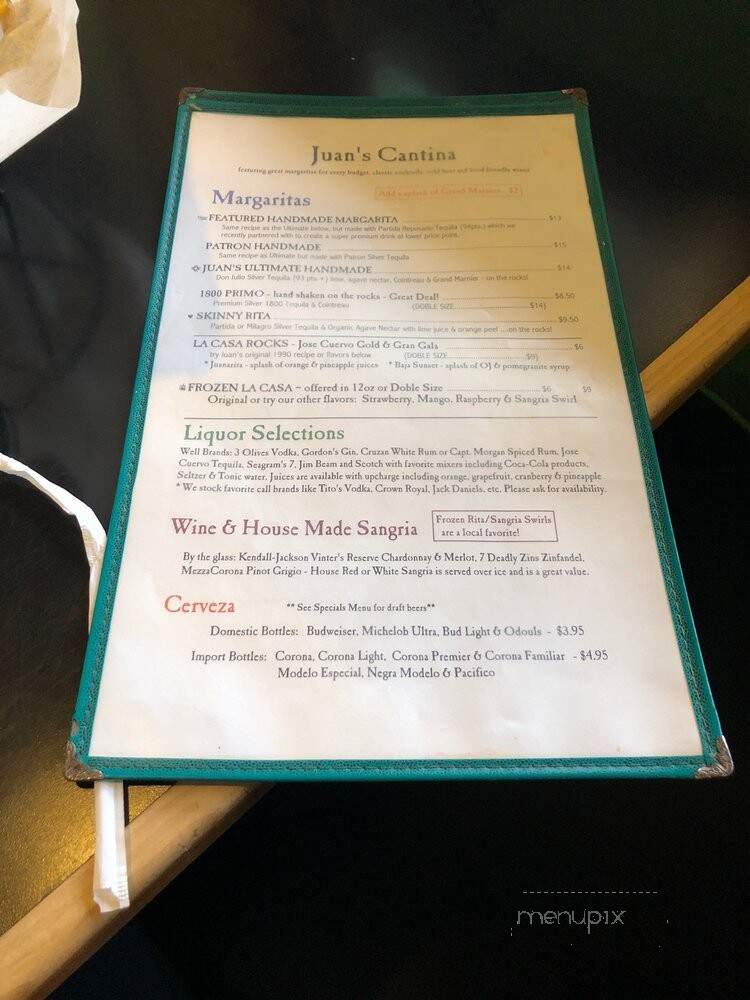 Iguana Mia - Fort Myers, FL menu_pic