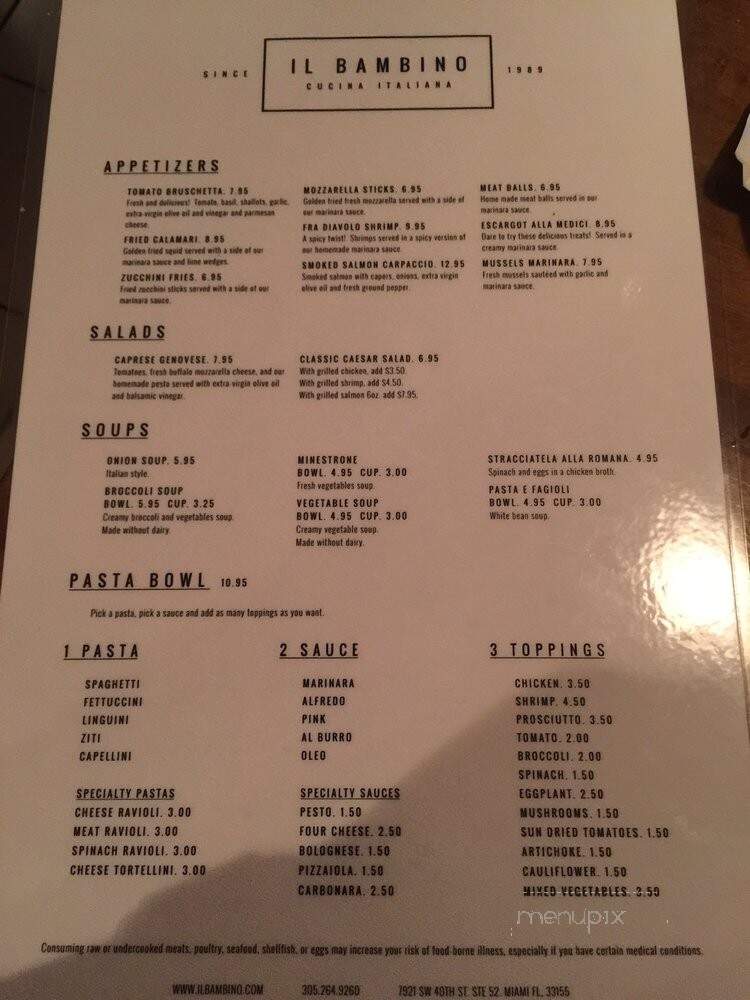 Il Bambino Ristorante - Miami, FL