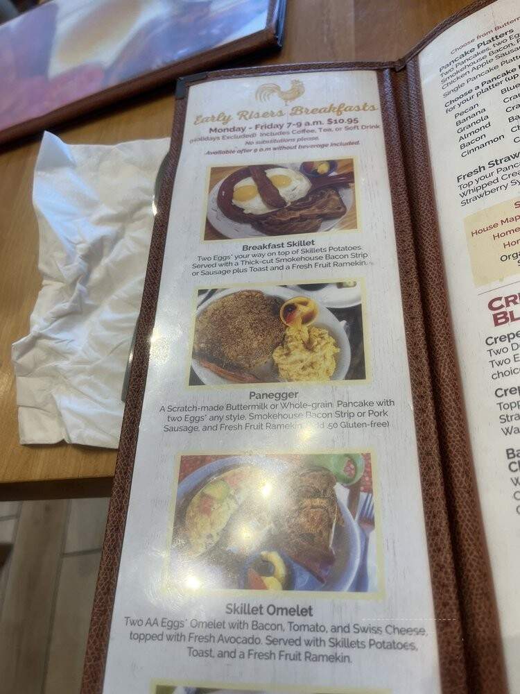 Iron Skillet Cafe - Bradenton, FL menu_pic