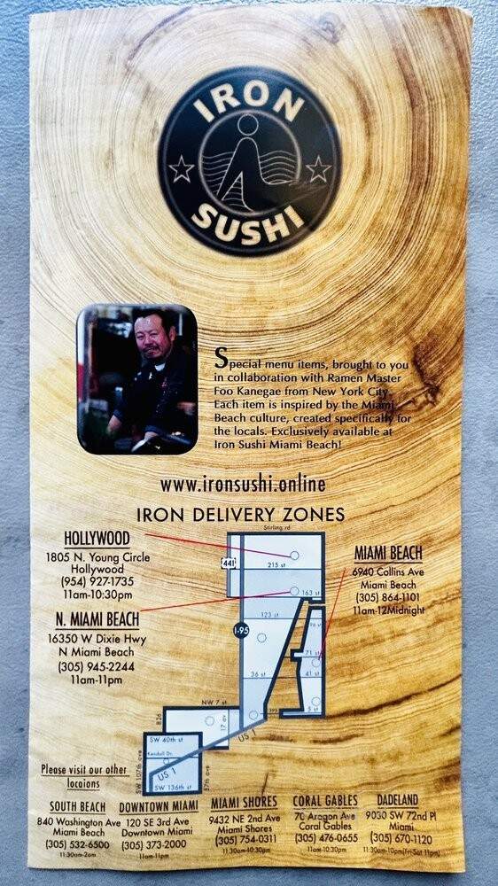 Iron Sushi - Miami Beach, FL