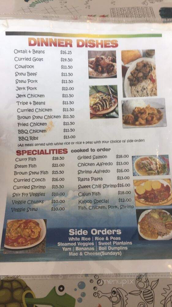 Jamaica House Restaurant - Miami, FL menu_pic