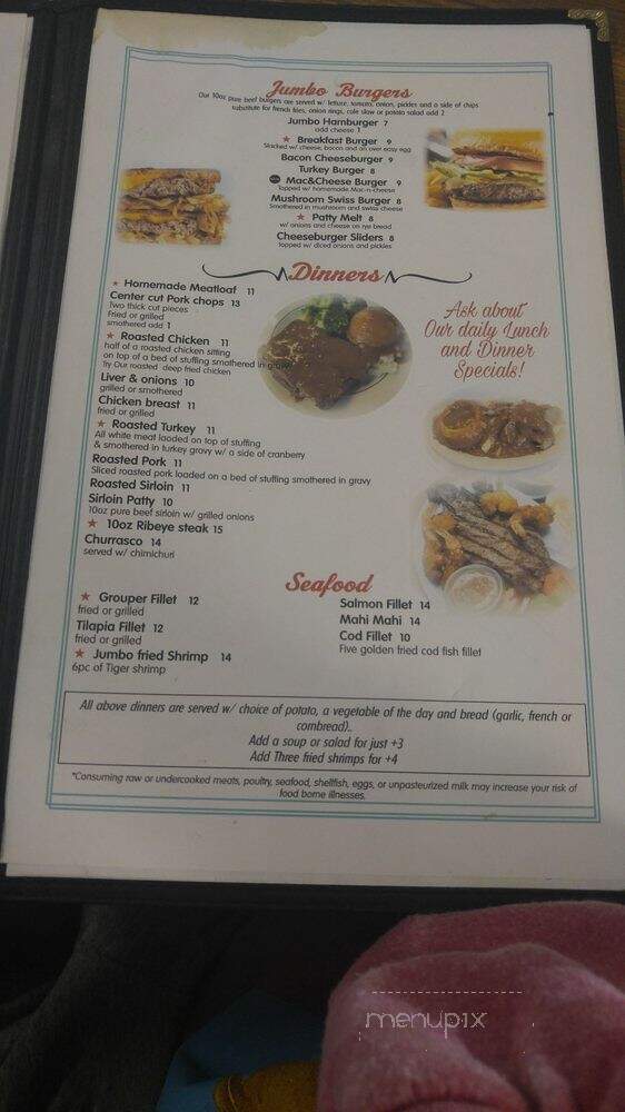 Jimmy's Place I - North Miami, FL menu_pic