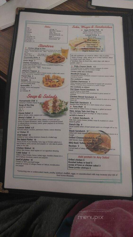 Jimmy's Place I - North Miami, FL menu_pic