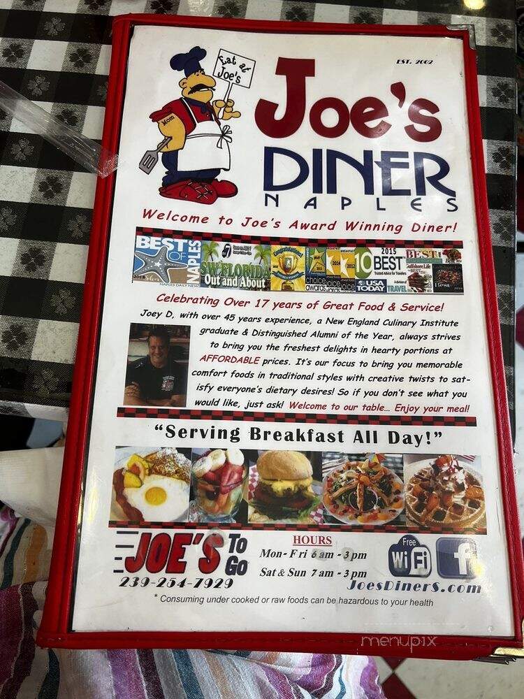 Joe's Diner - Naples, FL