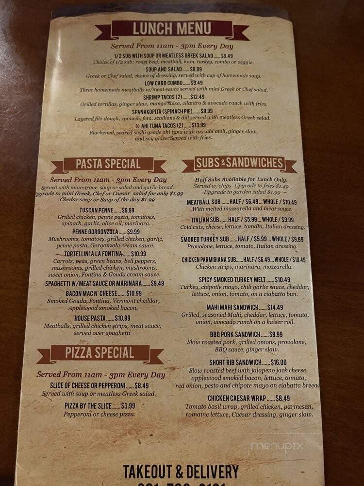 Kelsey's Pizza - Cape Canaveral, FL menu_pic