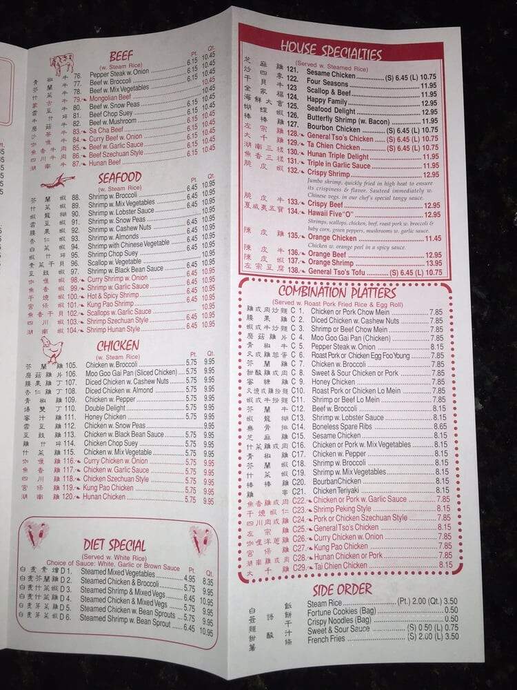 King's Wok - Lakeland, FL menu_pic
