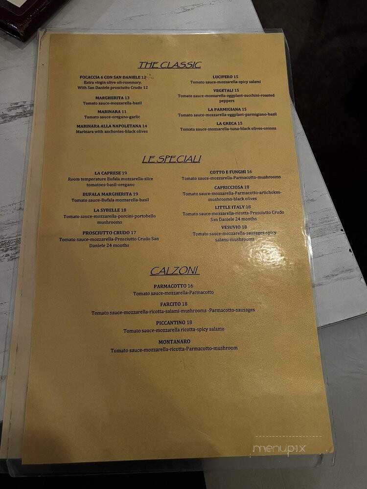La Locanda - Miami, FL menu_pic