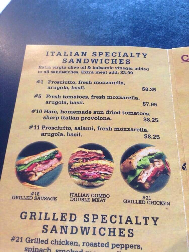 La Mia Focaccia - Fort Lauderdale, FL menu_pic