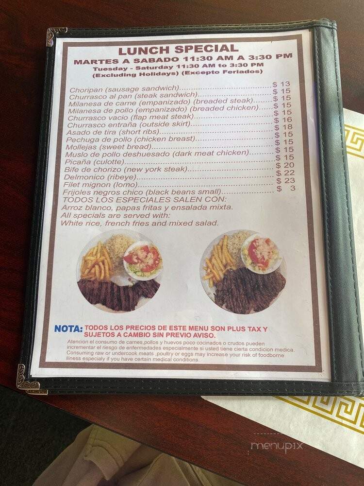 La Nueva Argentina - Miami, FL menu_pic