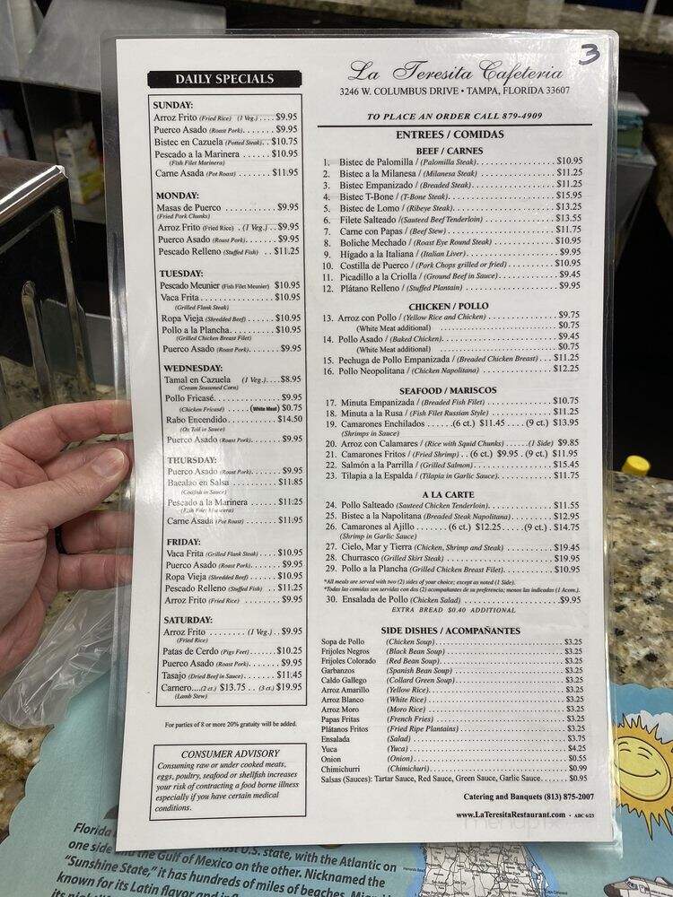 La Teresita Restaurant - Tampa, FL