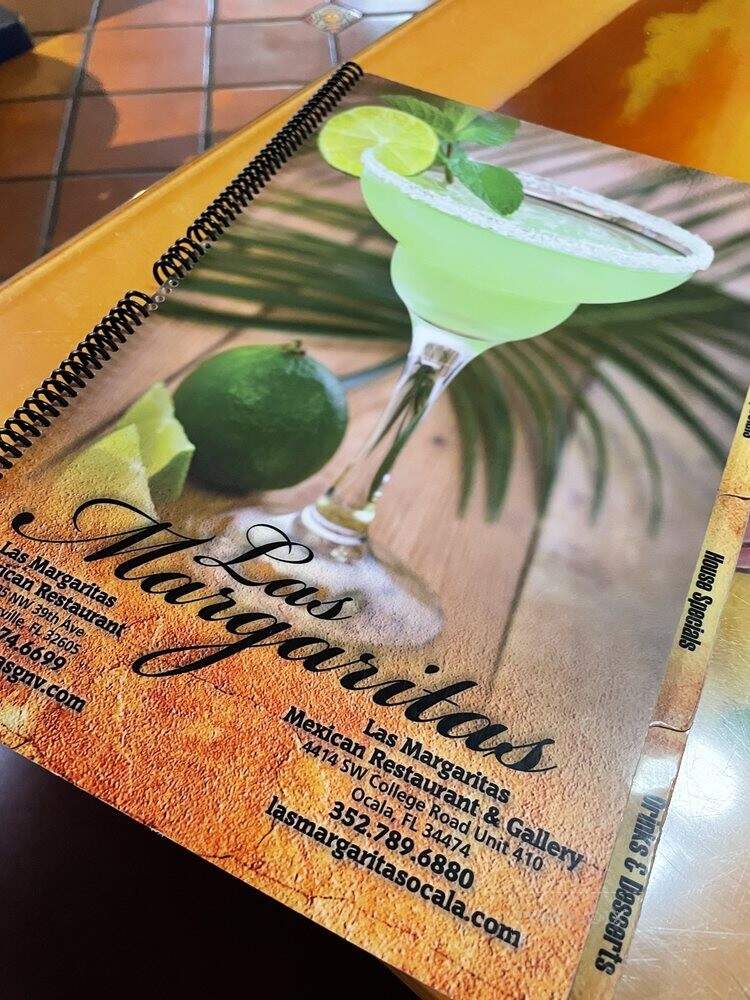 Las Margarita's Mexican Restaurant - Gainesville, FL menu_pic