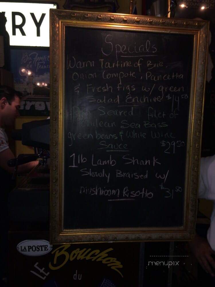 Le Bouchon Du Grove - Miami, FL menu_pic