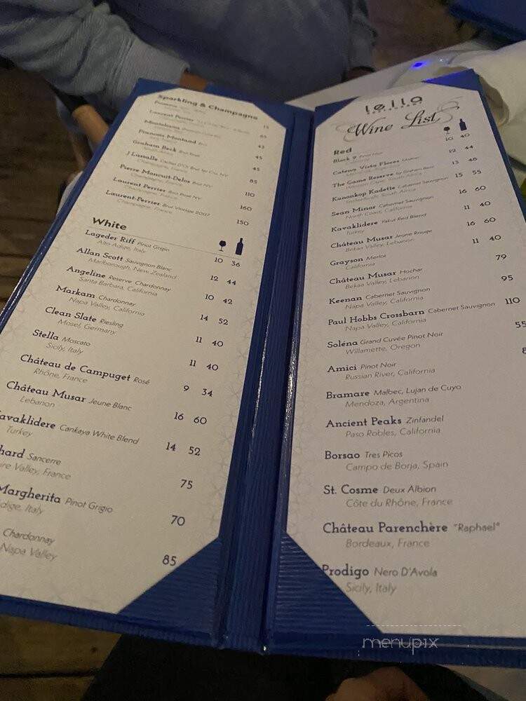 Leila Restaurant - West Palm Beach, FL menu_pic