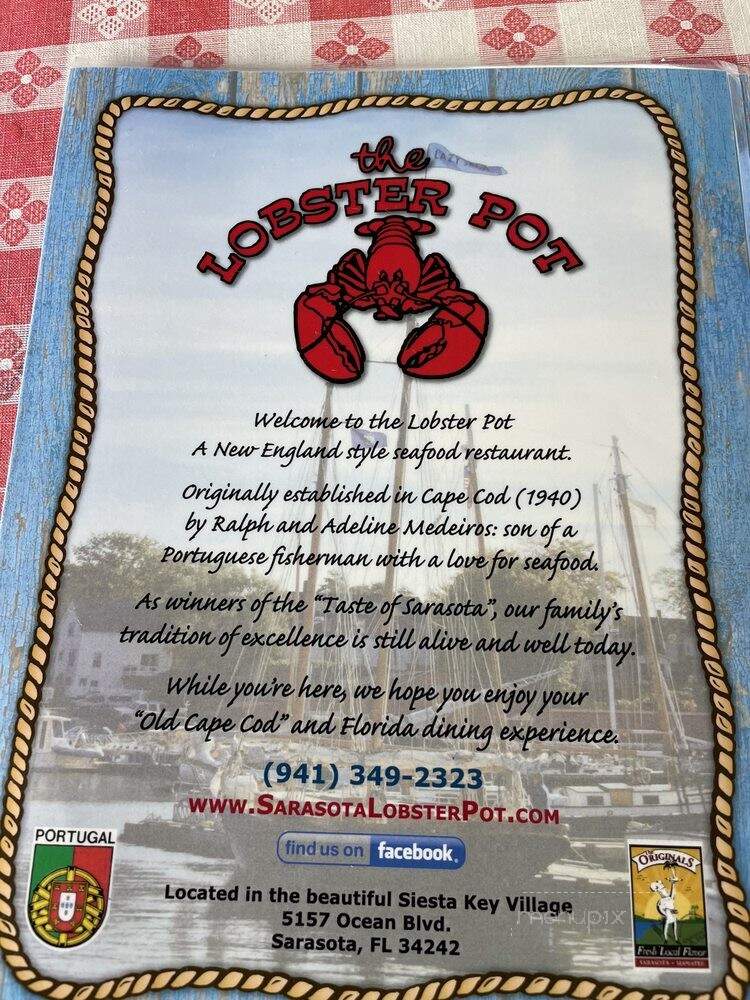Lobster Pot Restaurant - Sarasota, FL