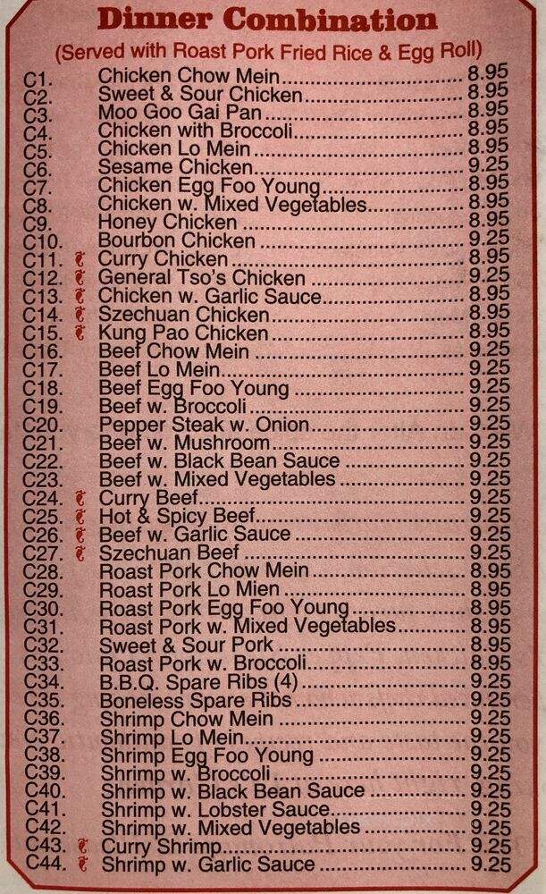 Long Sheng - Longwood, FL menu_pic