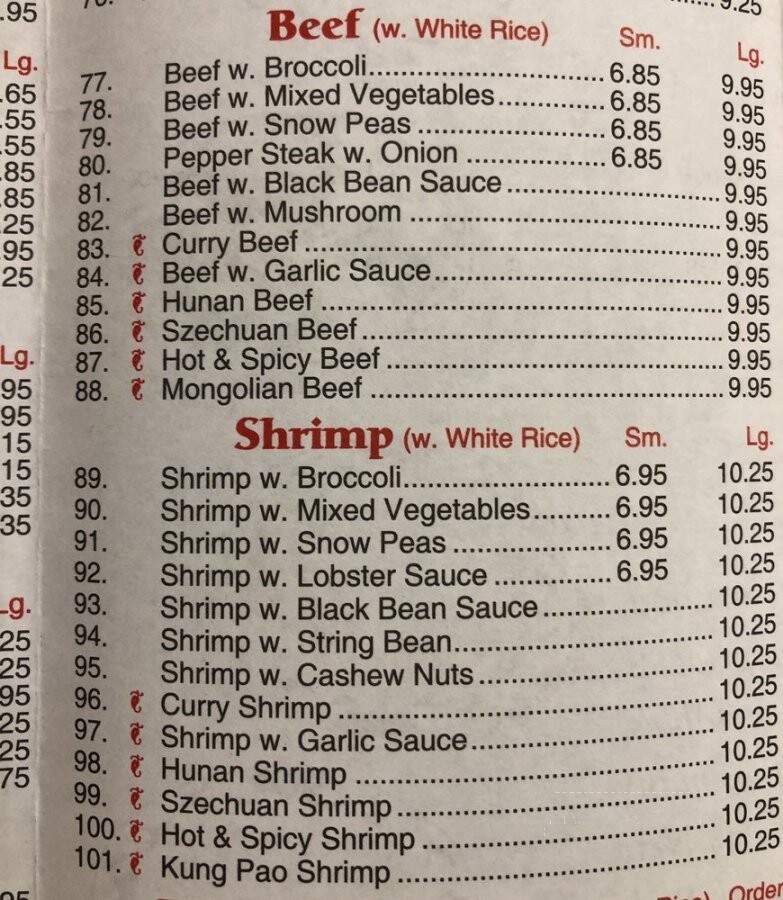 Long Sheng - Longwood, FL menu_pic