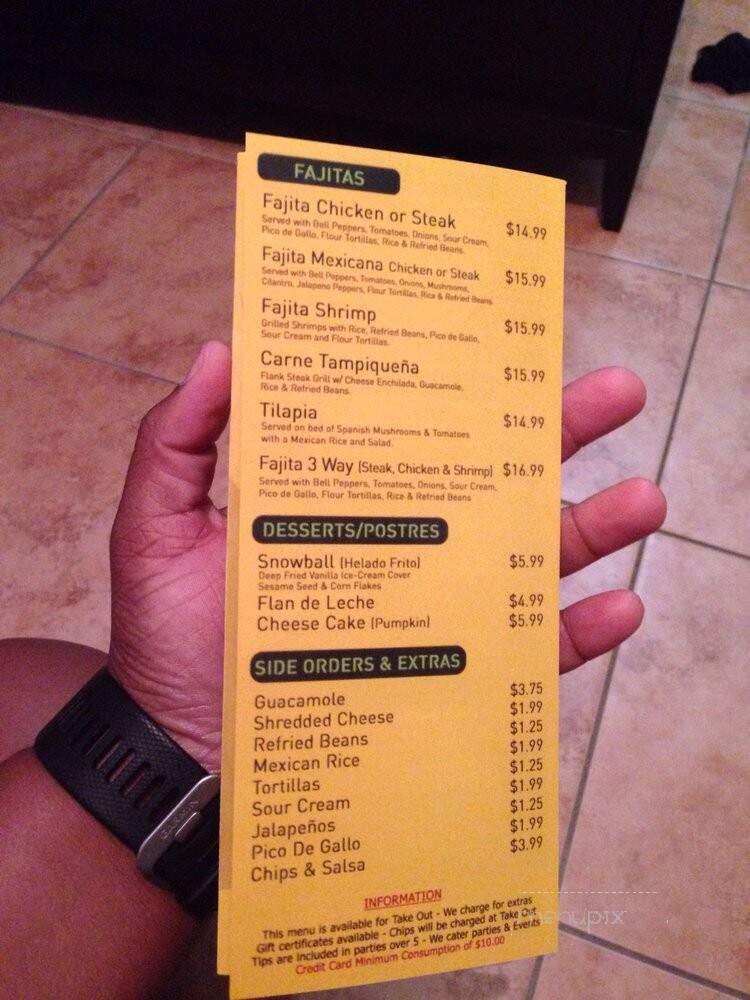 Los Magelles Restaurant - Hialeah, FL menu_pic