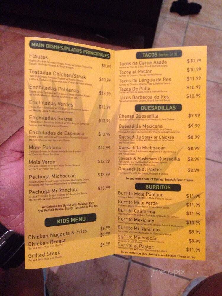 Los Magelles Restaurant - Hialeah, FL menu_pic