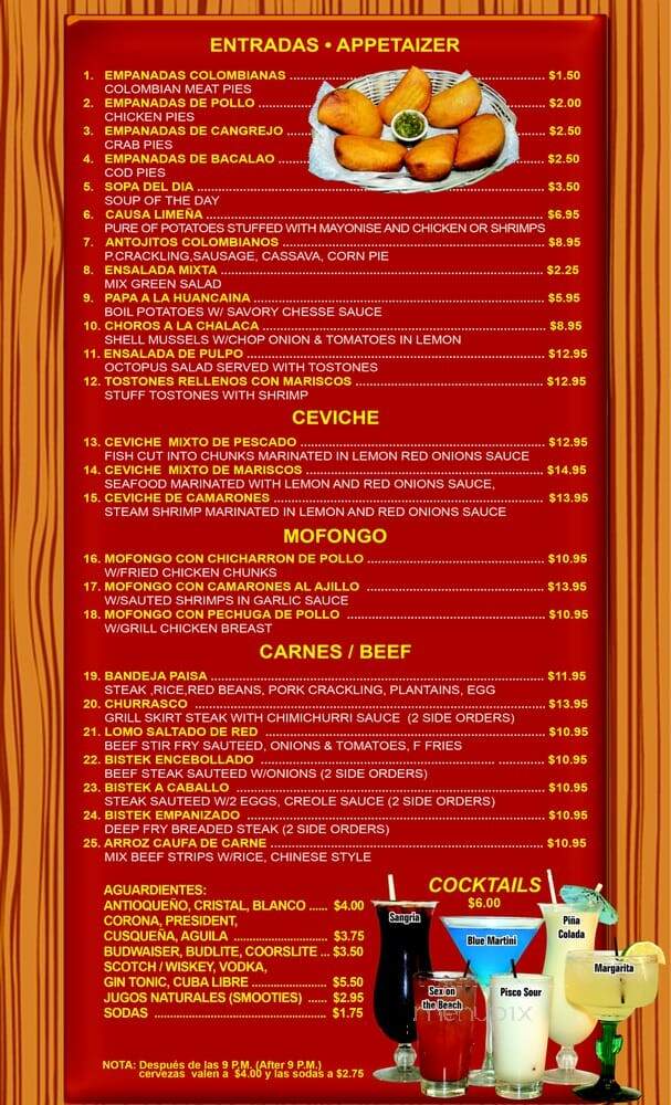 Los Portales - Casselberry, FL menu_pic