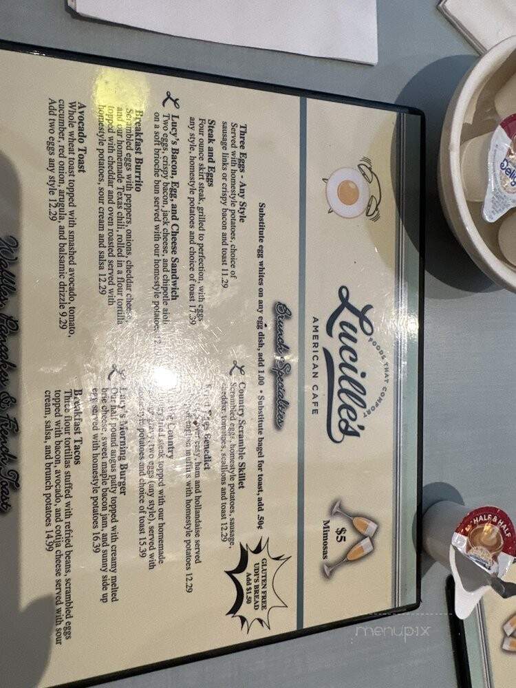 Lucille's American Cafe - Weston, FL menu_pic