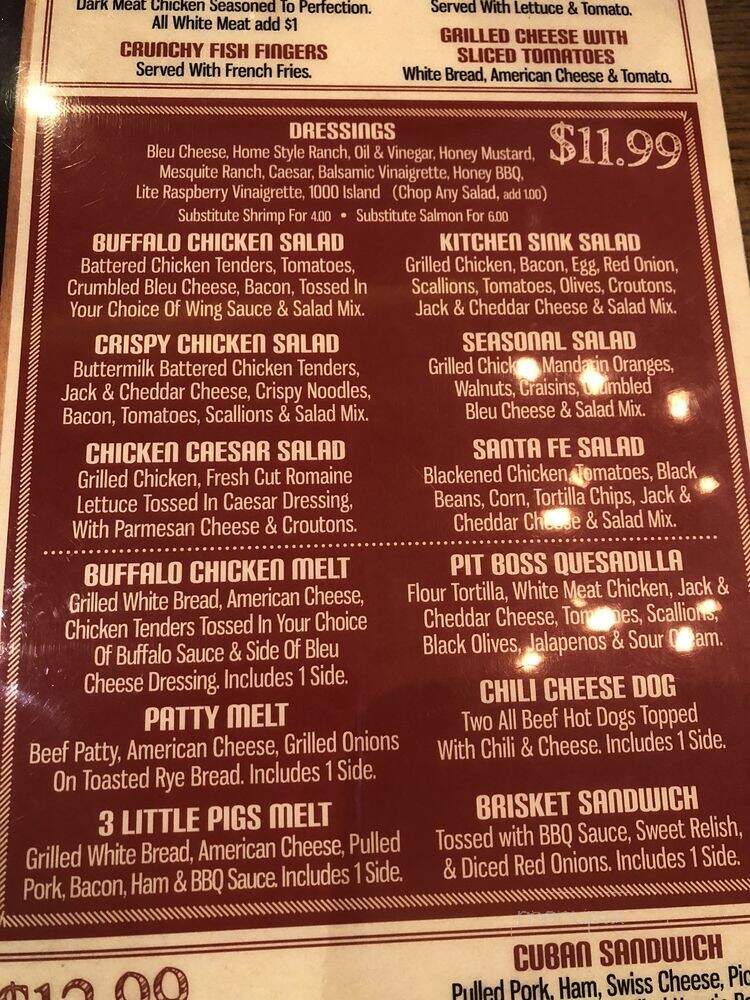 Lucilles Bad To The Bone BBQ - Boynton Beach, FL menu_pic