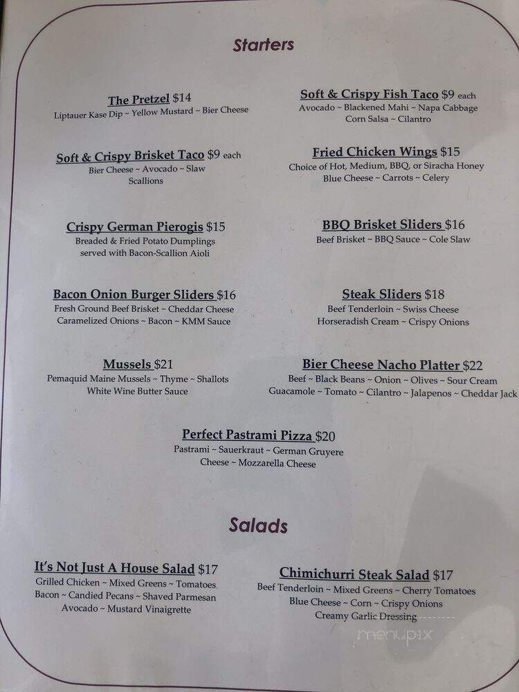 Maison Madrid Restaurant - Boca Raton, FL menu_pic