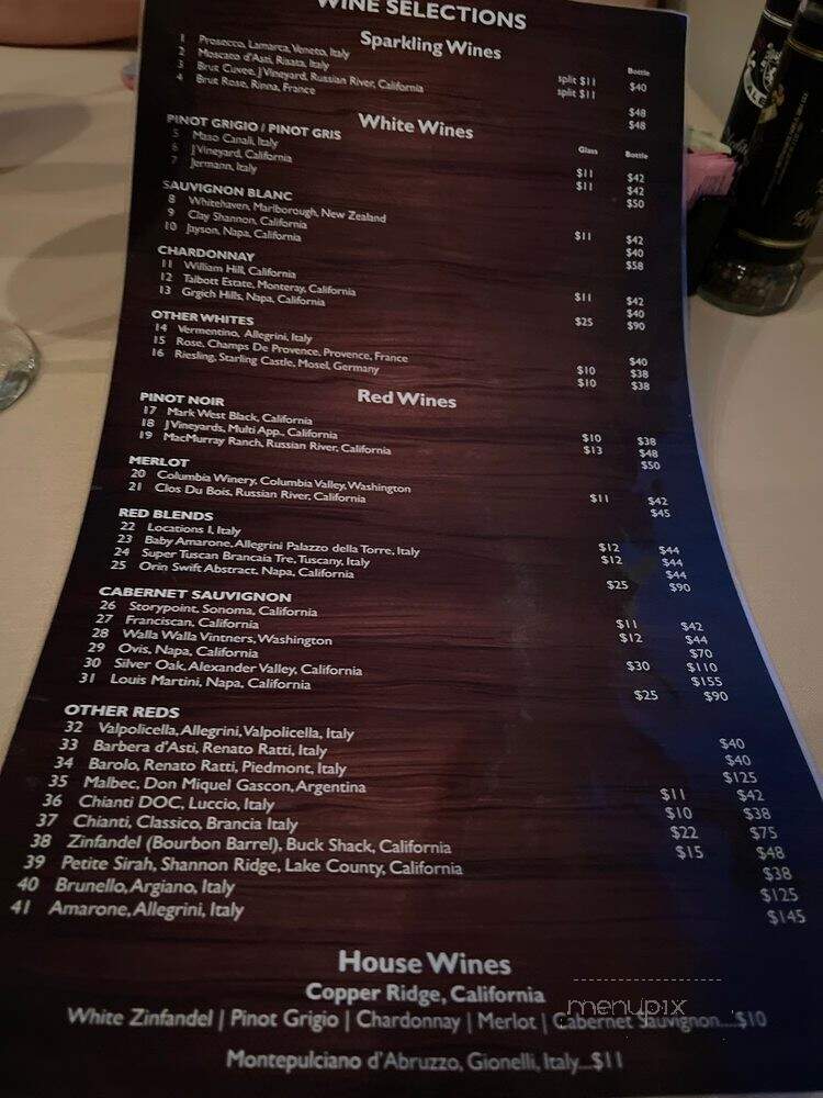Mama Leone's - Nokomis, FL menu_pic