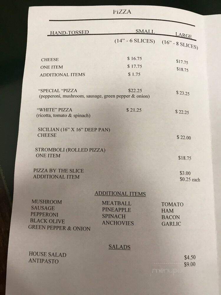 Mama Mia's Pizza Subs - Naples, FL menu_pic