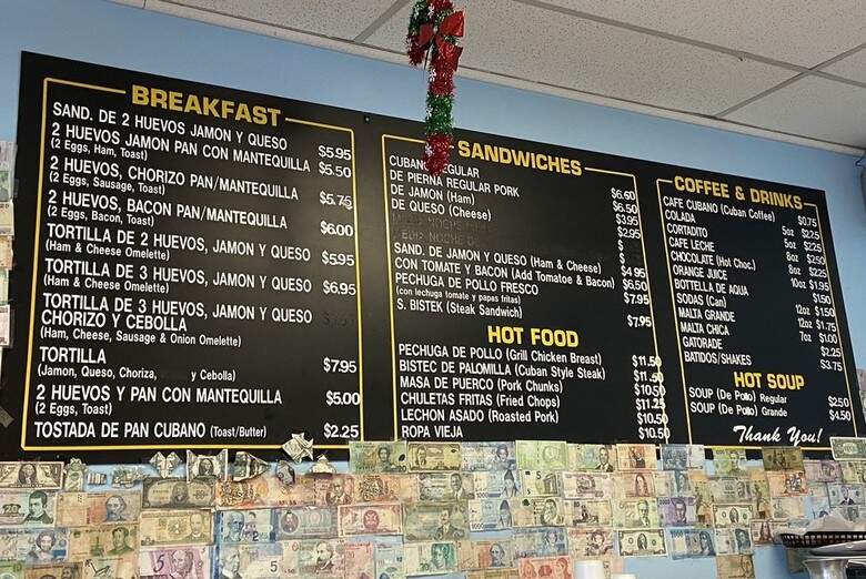 Mama's Latin Cafe - Fort Lauderdale, FL menu_pic