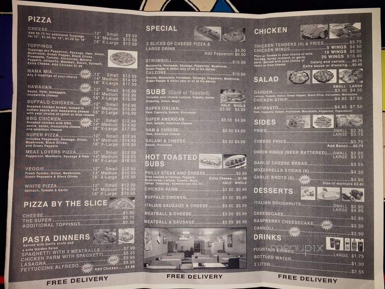 Mamma's Famous Pizza - Largo, FL menu_pic