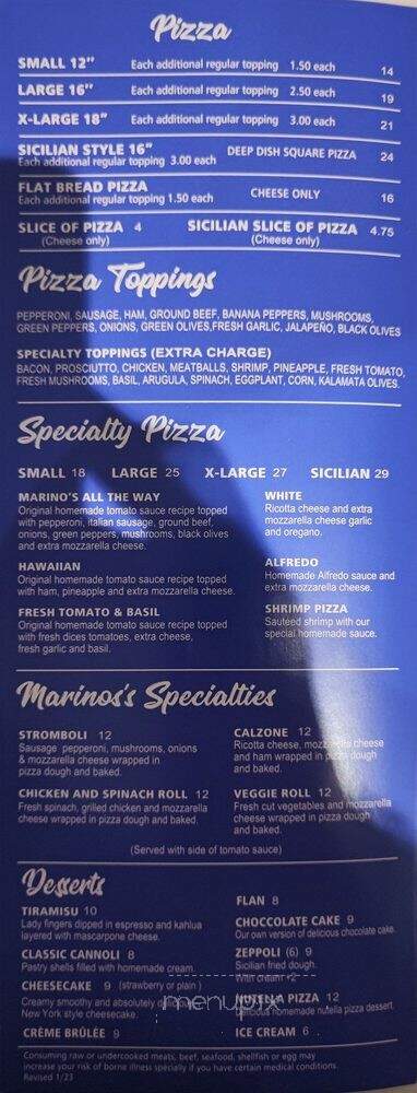 Marino's Pizza - Miami, FL