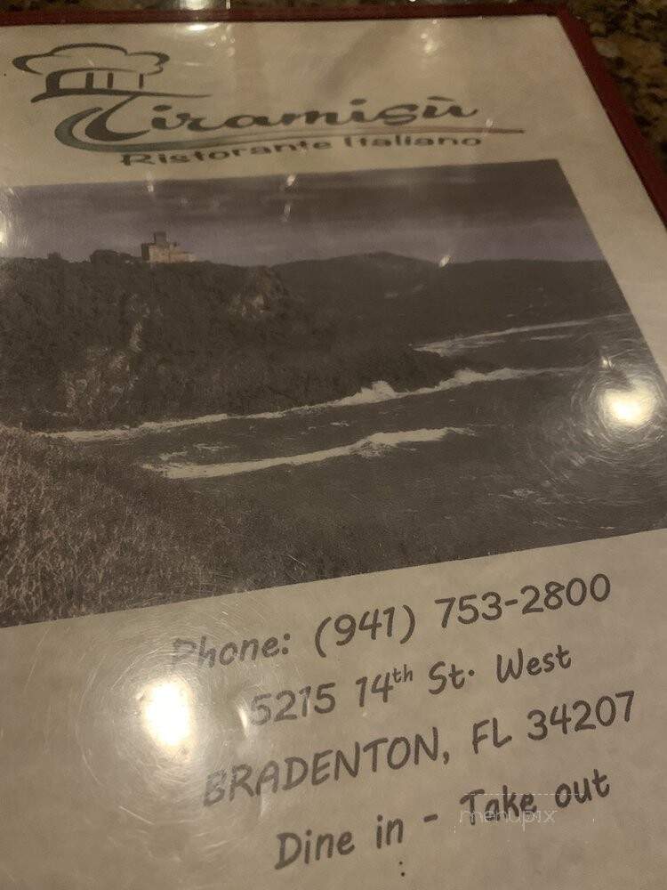 Marios Italian Restaurant - Bradenton, FL menu_pic