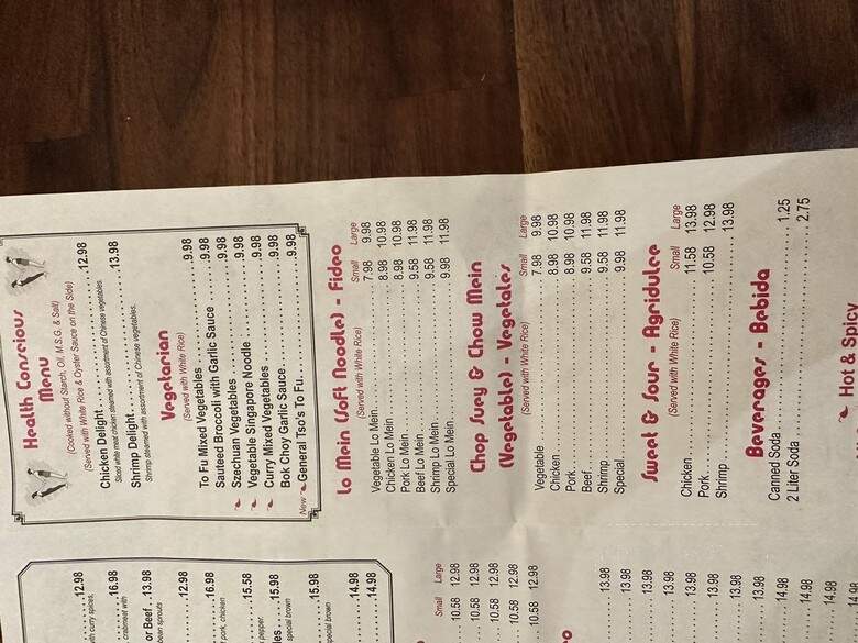 Mekong Chinese Restaurant - Miami, FL menu_pic