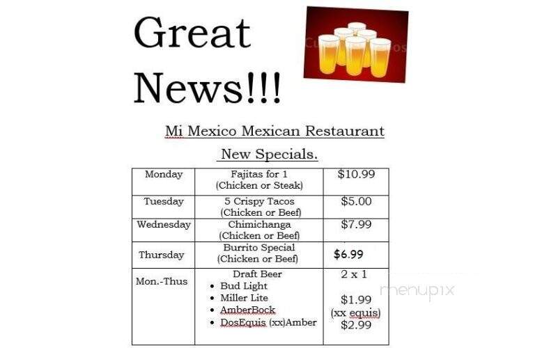 Mi Mexico Mexican Restaurant - Deland, FL