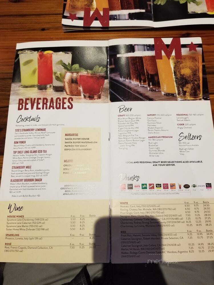 Millers Ale House - Sanford, FL menu_pic