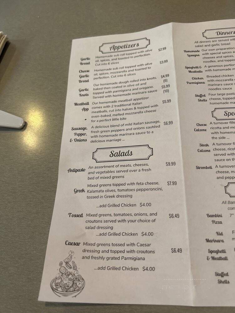 Renna's Pizza - Jacksonville, FL menu_pic