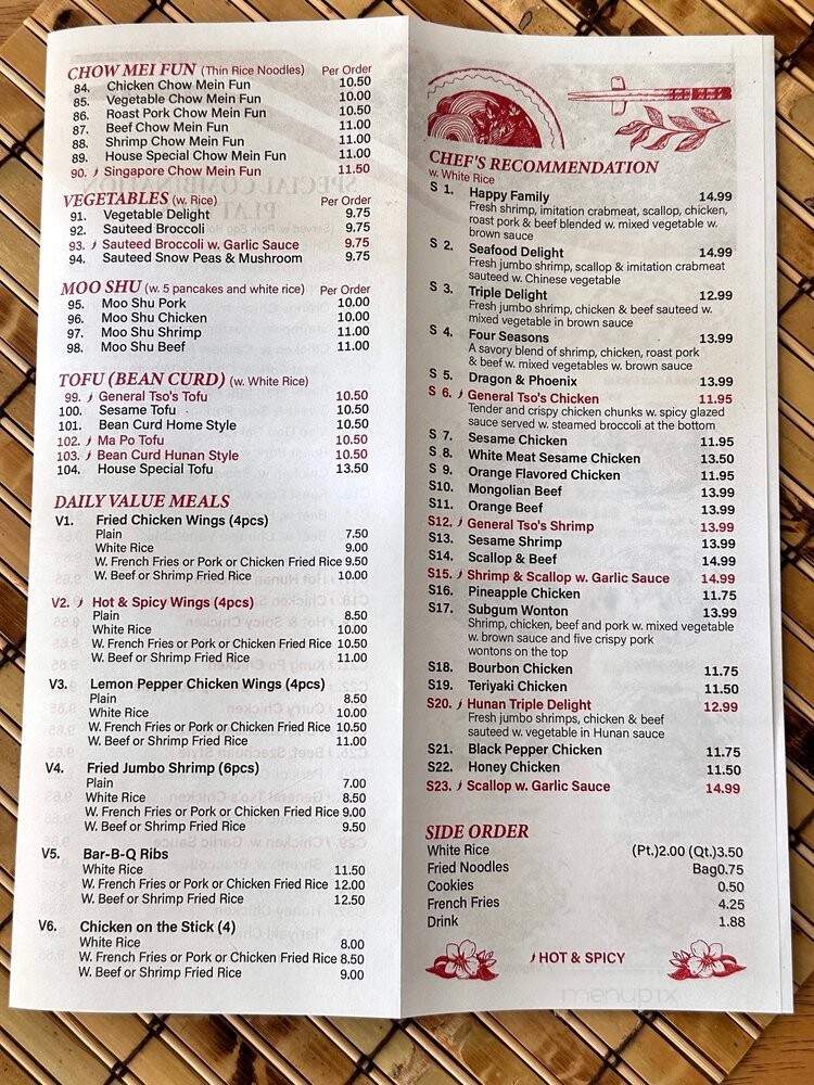 Little China - Jacksonville, FL menu_pic